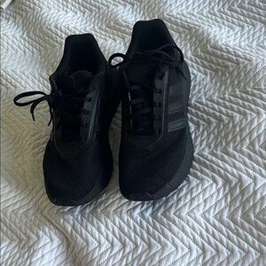 Adidas Men's Black Athletic Sneakers